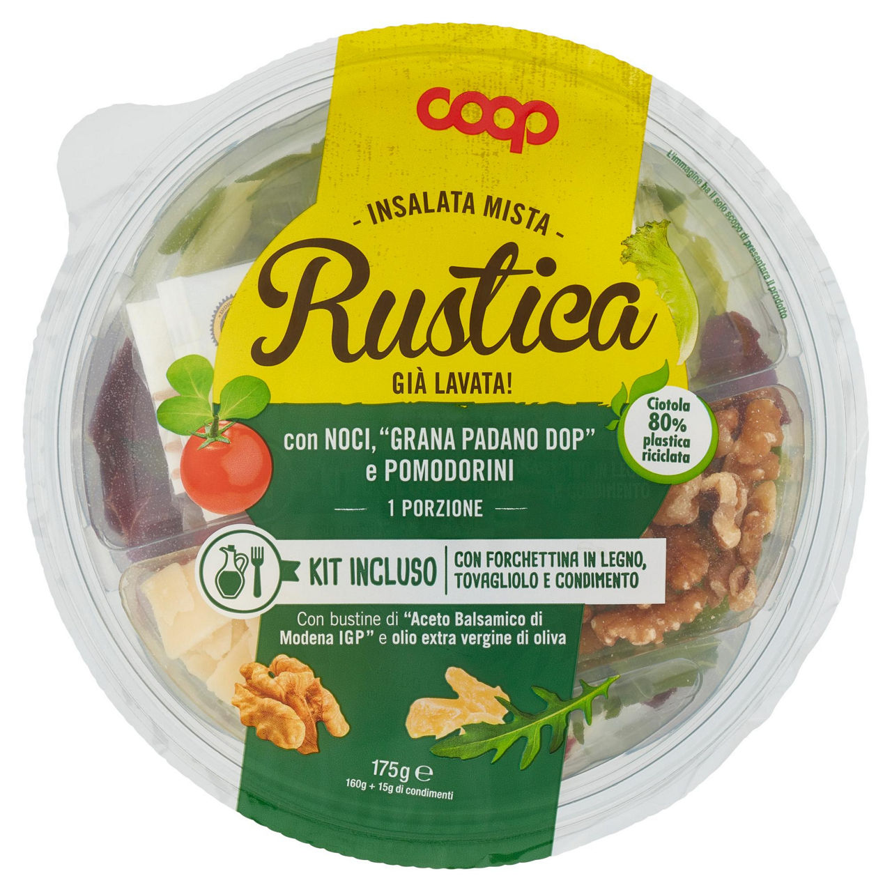 Insalata mista rustica 175 gr - Immagine 01
