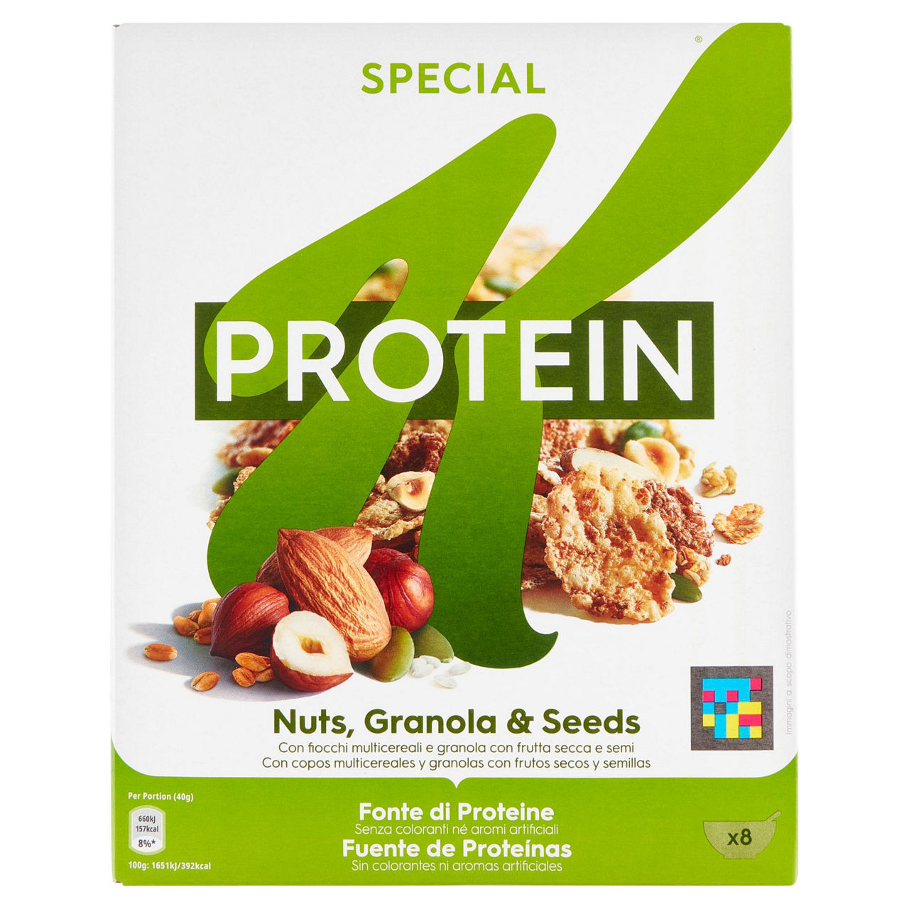 Granola kellogg's special k protein frutta secca g 330 - Immagine 01