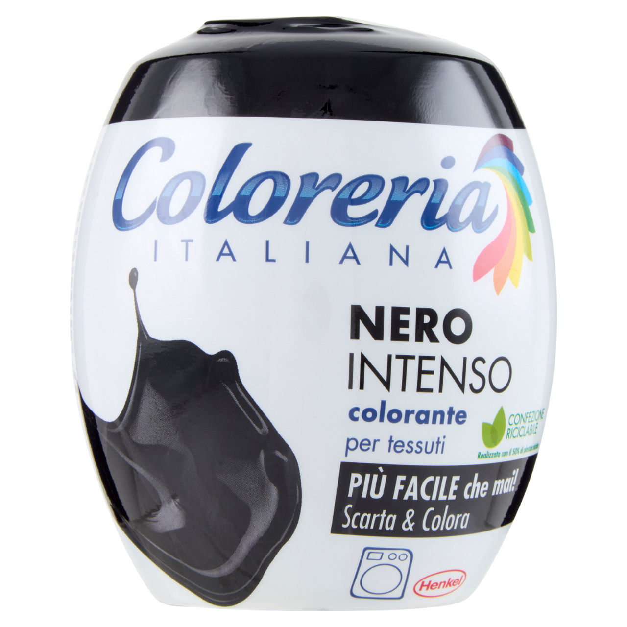 Colorante per tessuti nero intenso 350 gr - Immagine 01