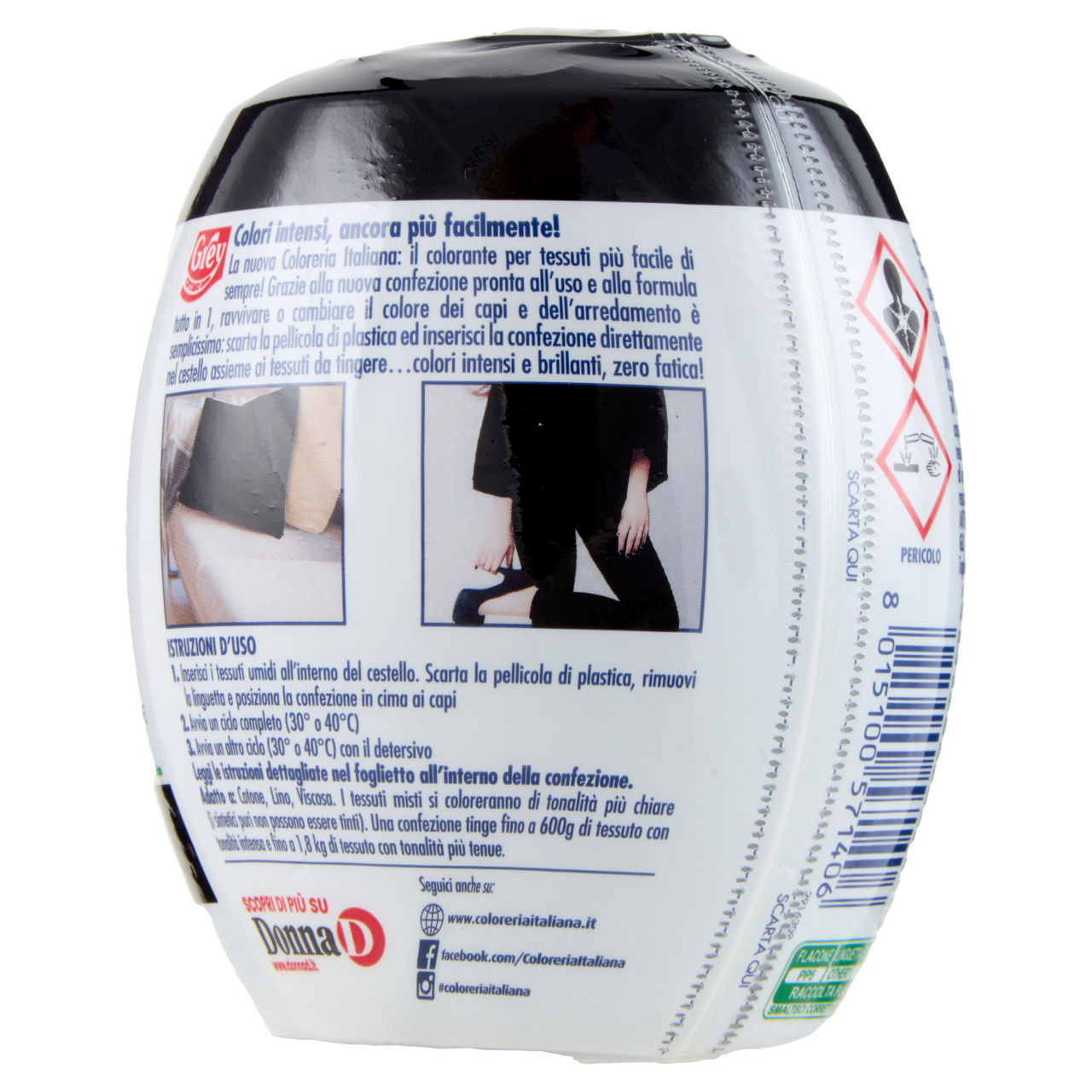 Colorante per tessuti nero intenso 350 gr - Immagine 51