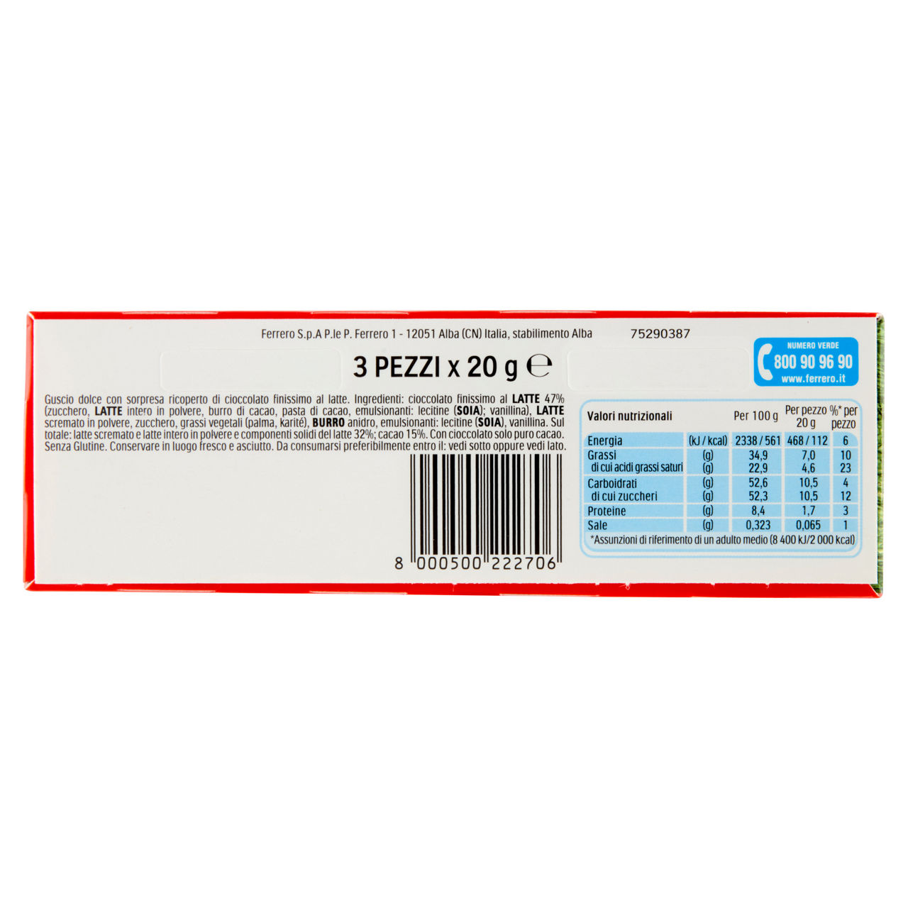 Ovetto kinder sorpresa natoons 3 pz x 20 gr - Immagine 51