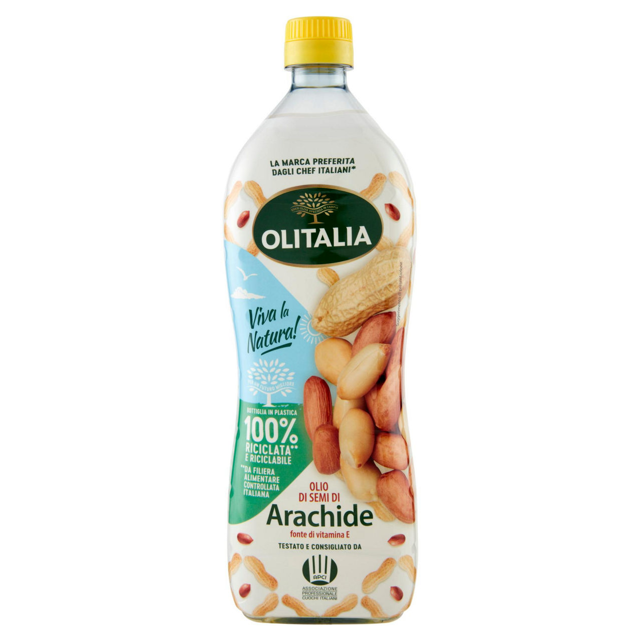 Olio di semi di arachide 1 lt - Immagine 01
