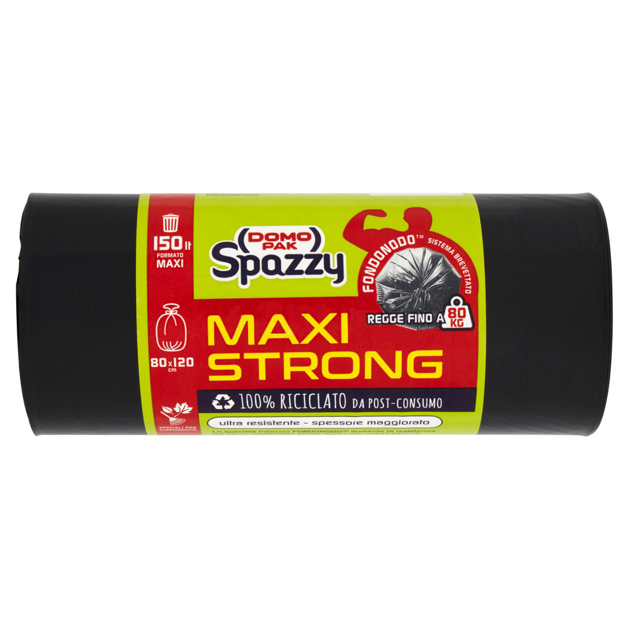 Sacchi nettezza neri maxi strong 150 lt 10 pz