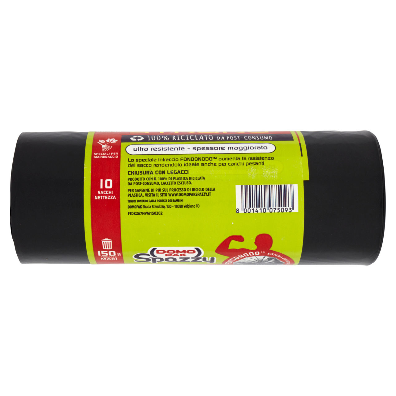 Sacchi nettezza neri maxi strong 150 lt 10 pz - Immagine 21