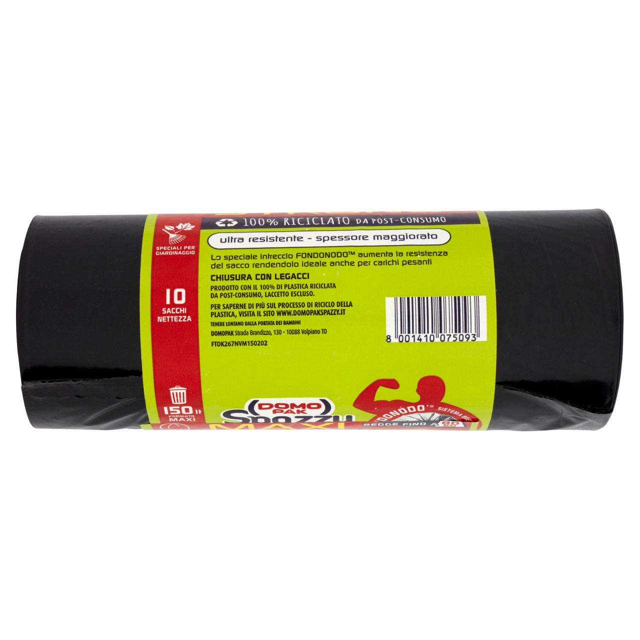 Sacchi nettezza neri maxi strong 150 lt 10 pz - Immagine 31