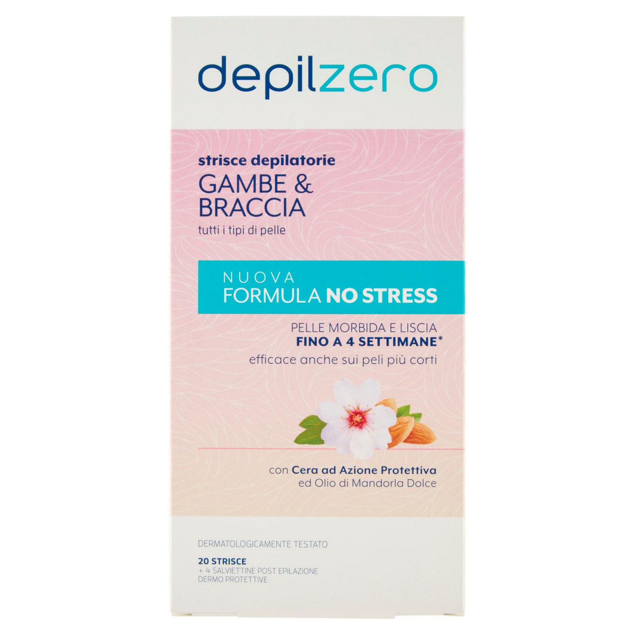 Strisce gambe e braccia depilzero pz.20
