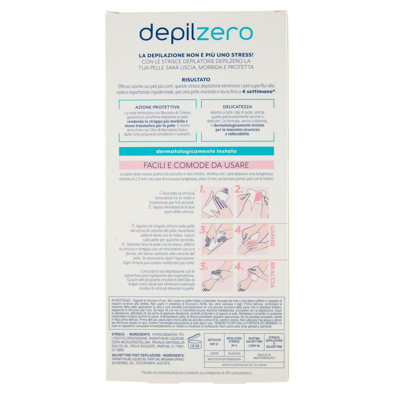 Strisce gambe e braccia depilzero pz.20 - Immagine 51