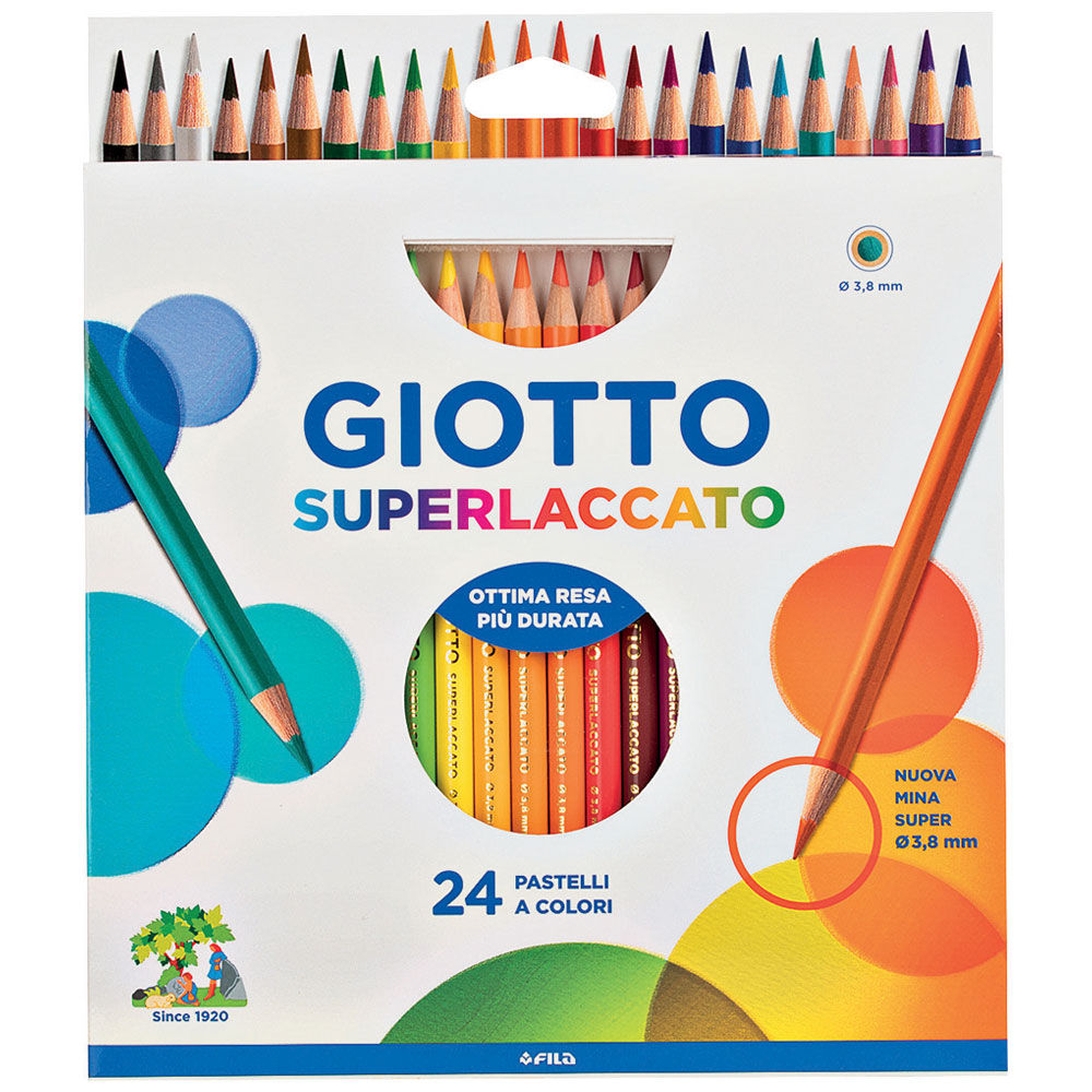 Pastelli Superlaccato 24 pz