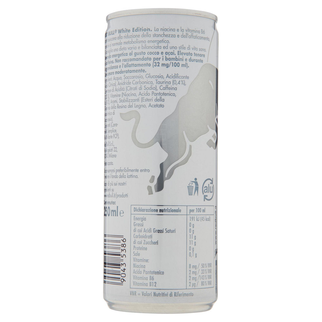 Energy drink gusto cocco açaí 250 ml - Immagine 11