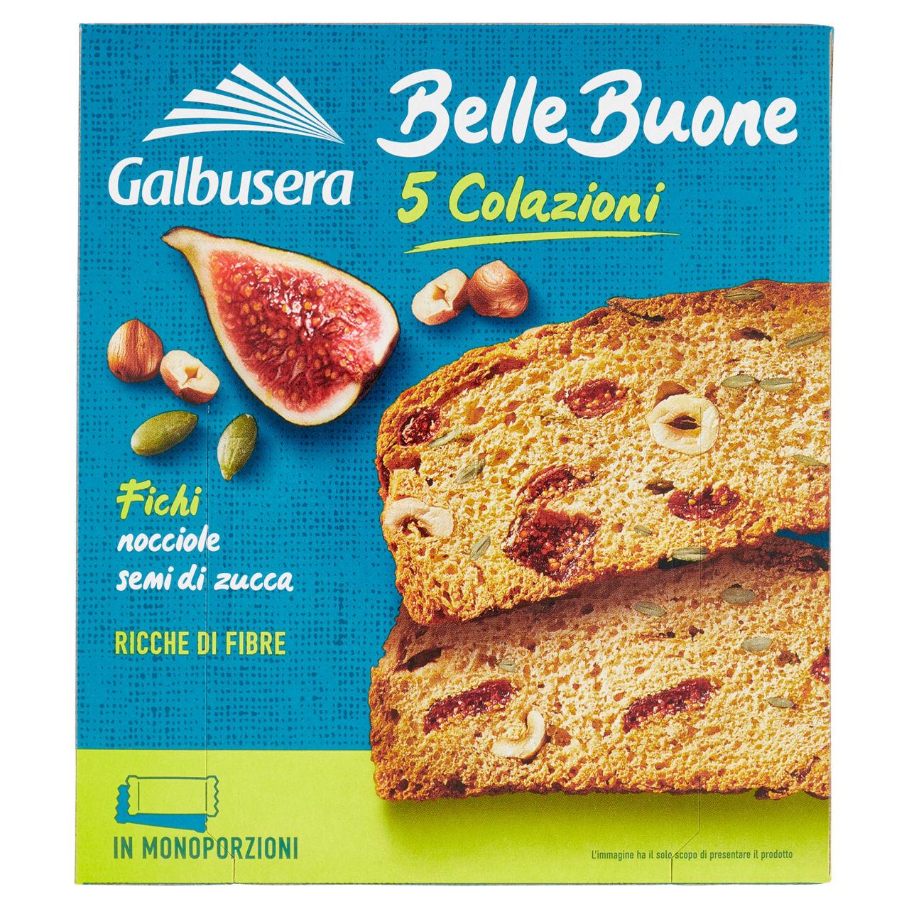 Fette spesse fichi nocciole e semi di zucca 200 gr