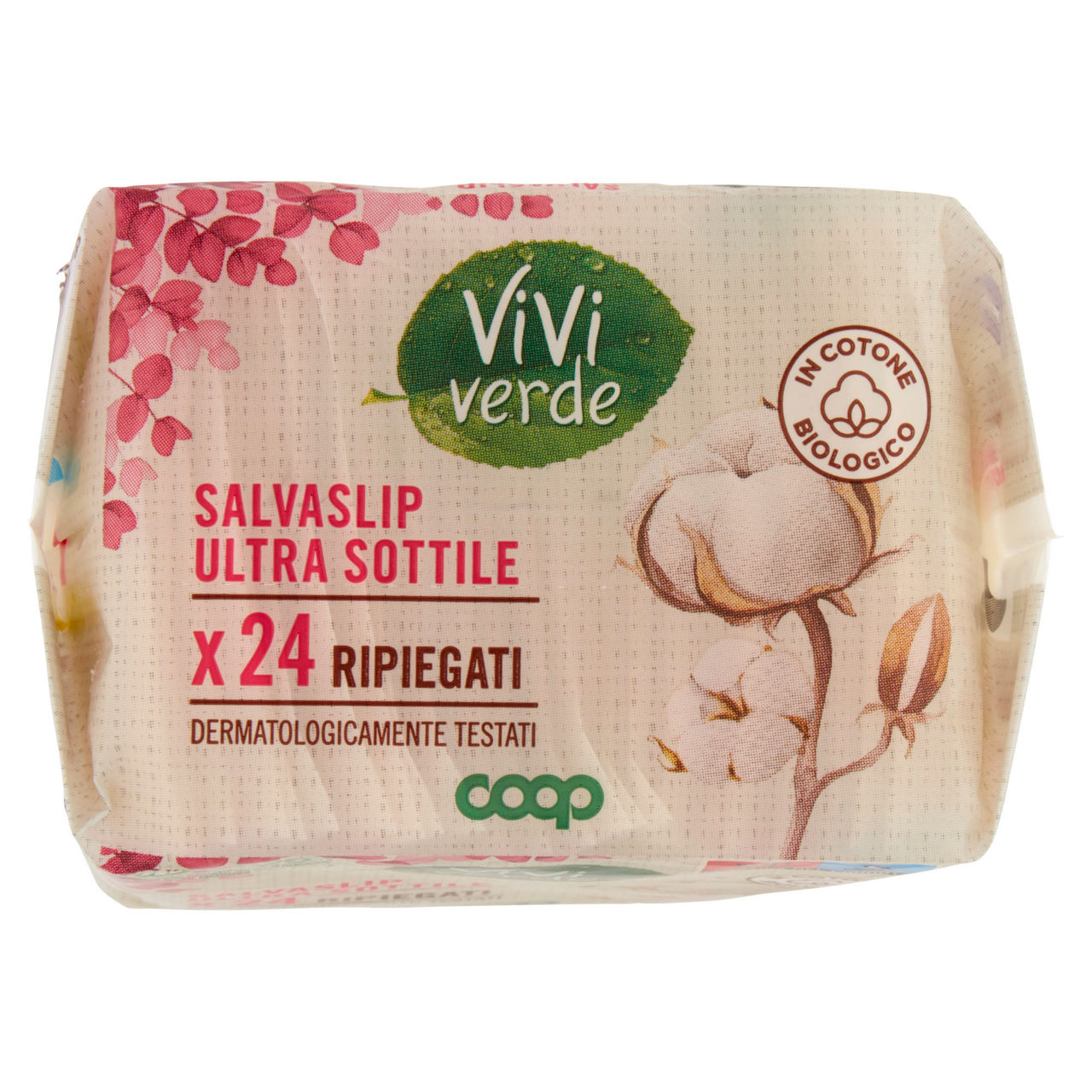 Salvaslip ultra sottili in cotone bio ripiegati 24 pz - Immagine 51
