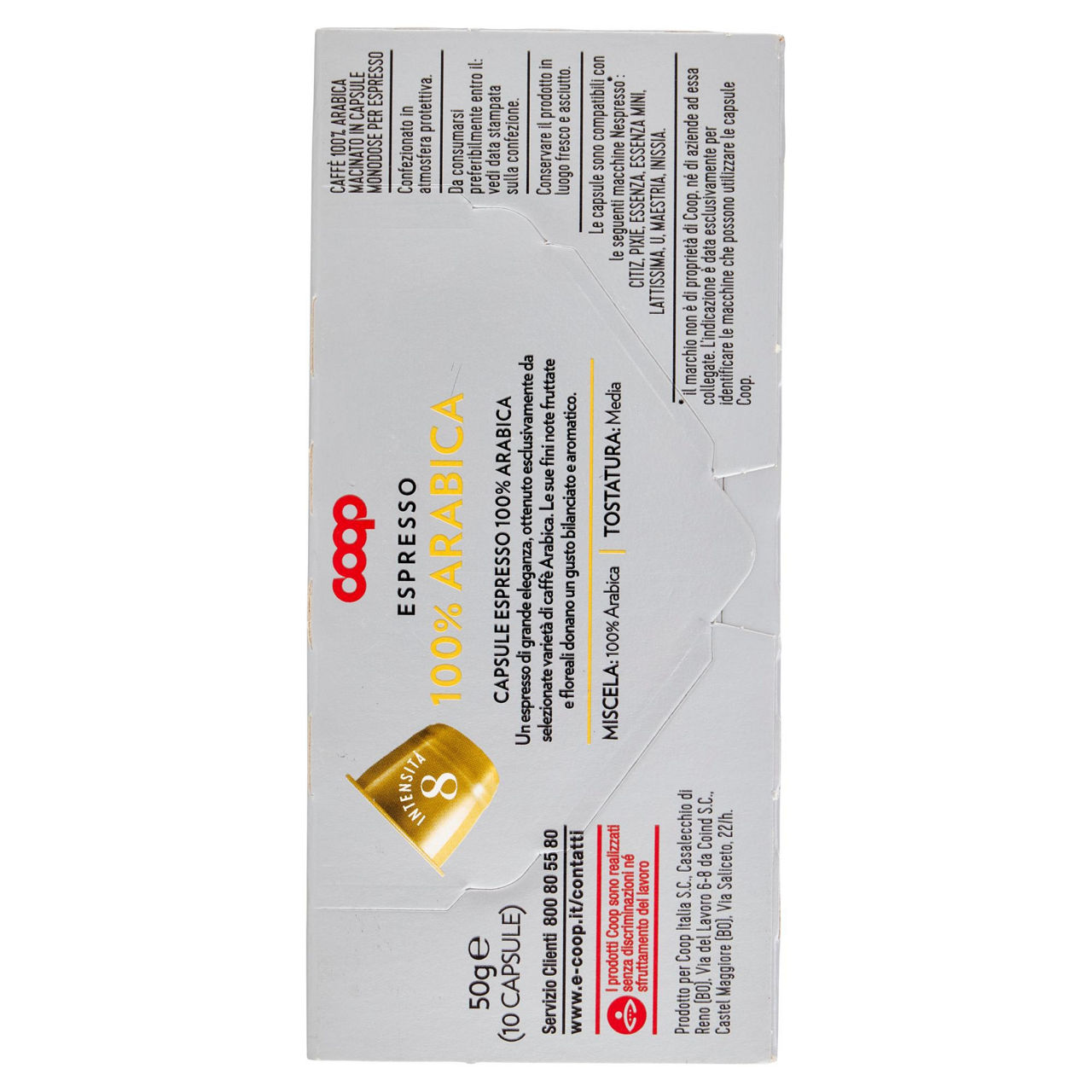 Caffè in capsule 100% Arabica compatibli con Nespresso 10 pz - Immagine 31