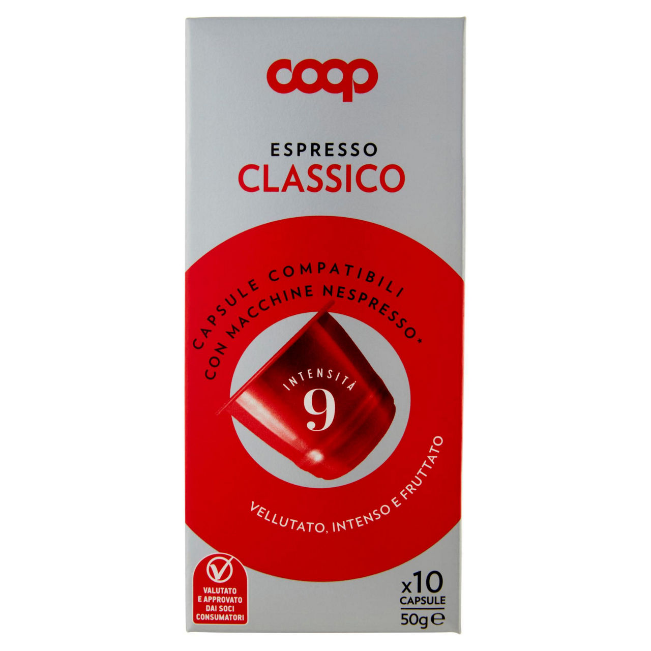 Caffè in capsule miscela classica compatibili con Nespresso 10 pz