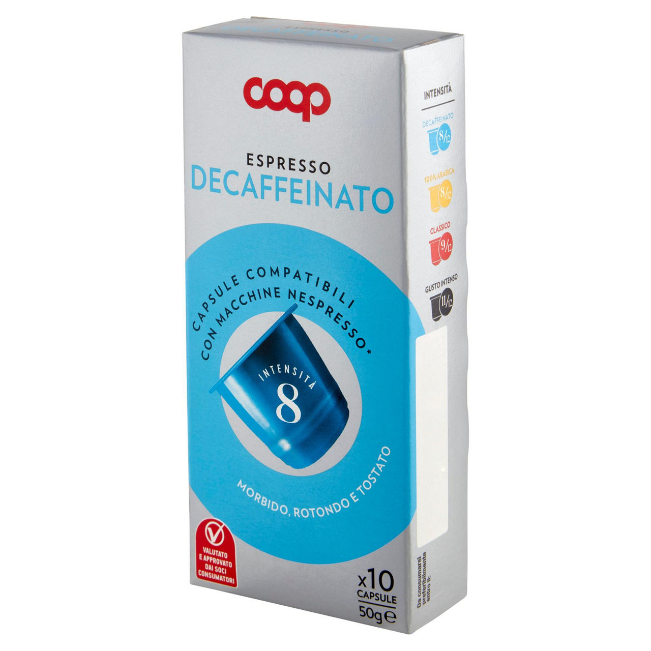 Caffè in capsule decaffeinato compatibli con Nespresso 10 pz  - Immagine 21