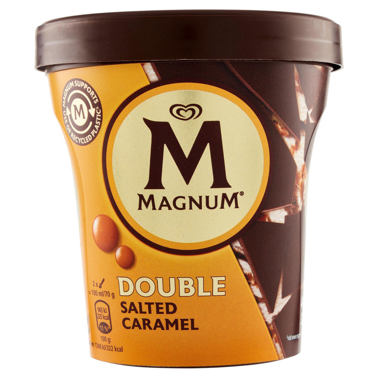 MAGNUM PINTA DOPPIO CARAMELLO SALATO ALGIDA BARATTOLO G 310 - Immagine 01