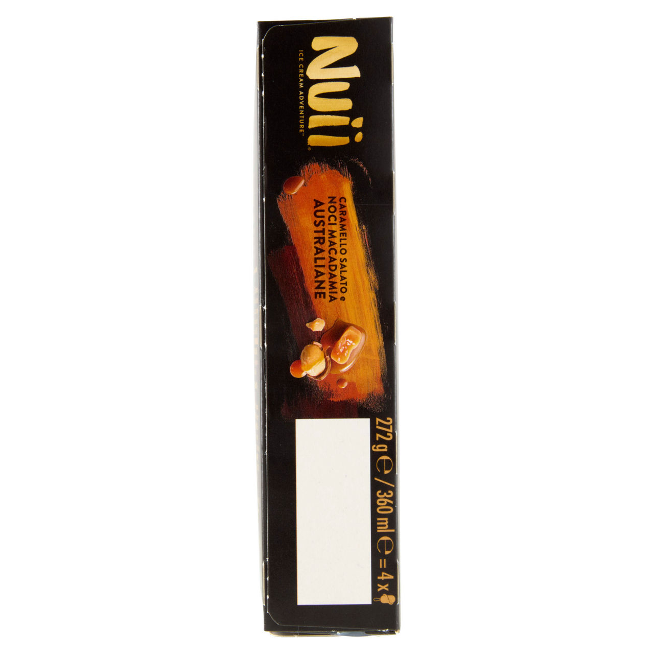 Stecco gelato al caramello salato ricoperto di noci di macadamia australiane 4 pz 272 gr - Immagine 31