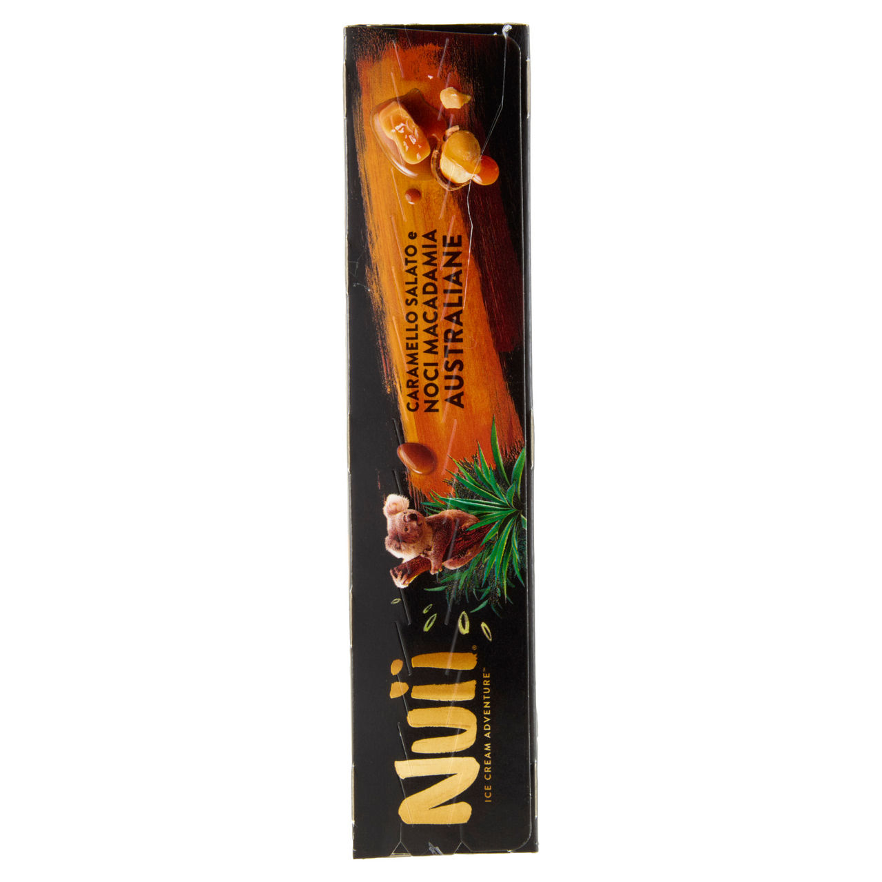 Stecco gelato al caramello salato ricoperto di noci di macadamia australiane 4 pz 272 gr - Immagine 11