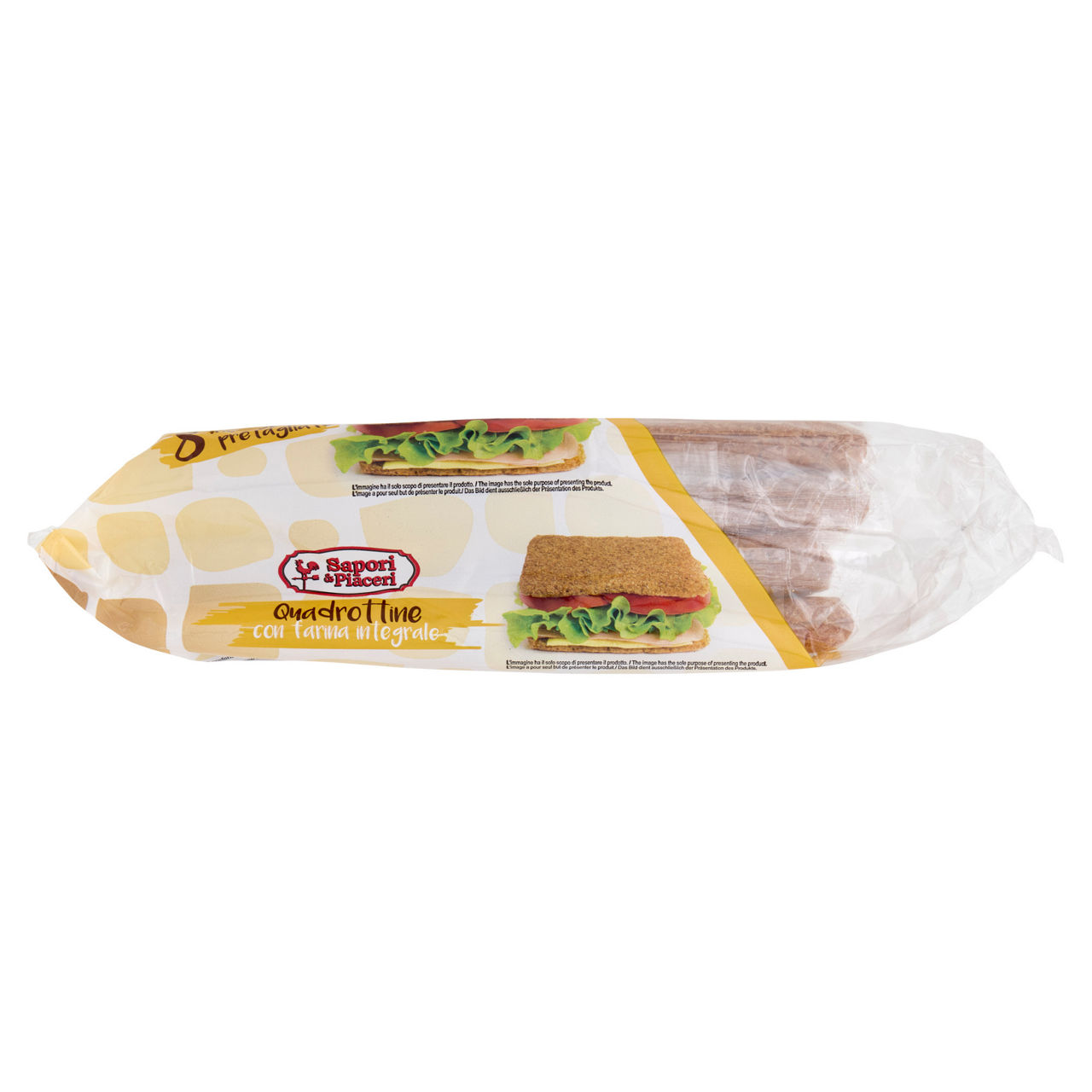 Quadrottine con farina integrali 8 monoporzioni 310 gr - Immagine 41