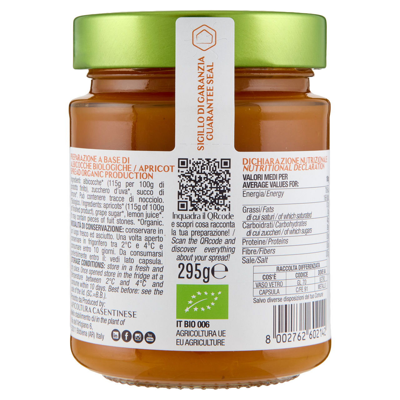 SoloFrutta albicocca bio 295 gr - Immagine 21