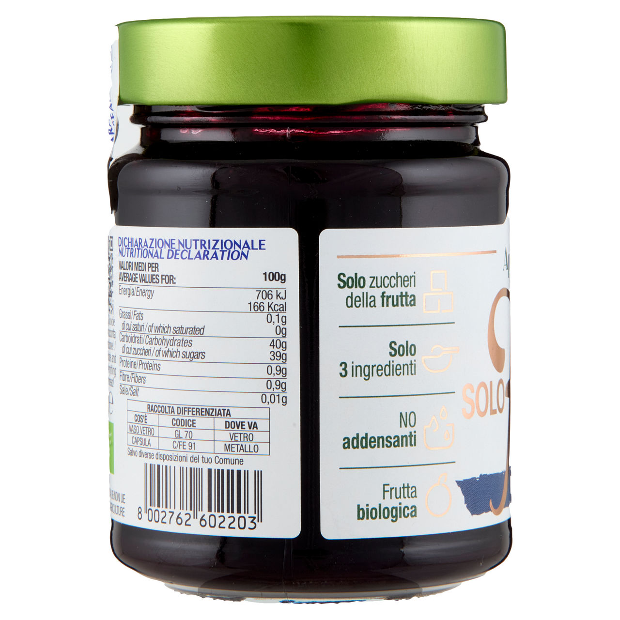 SoloFrutta mirtilli bio 295 gr - Immagine 31