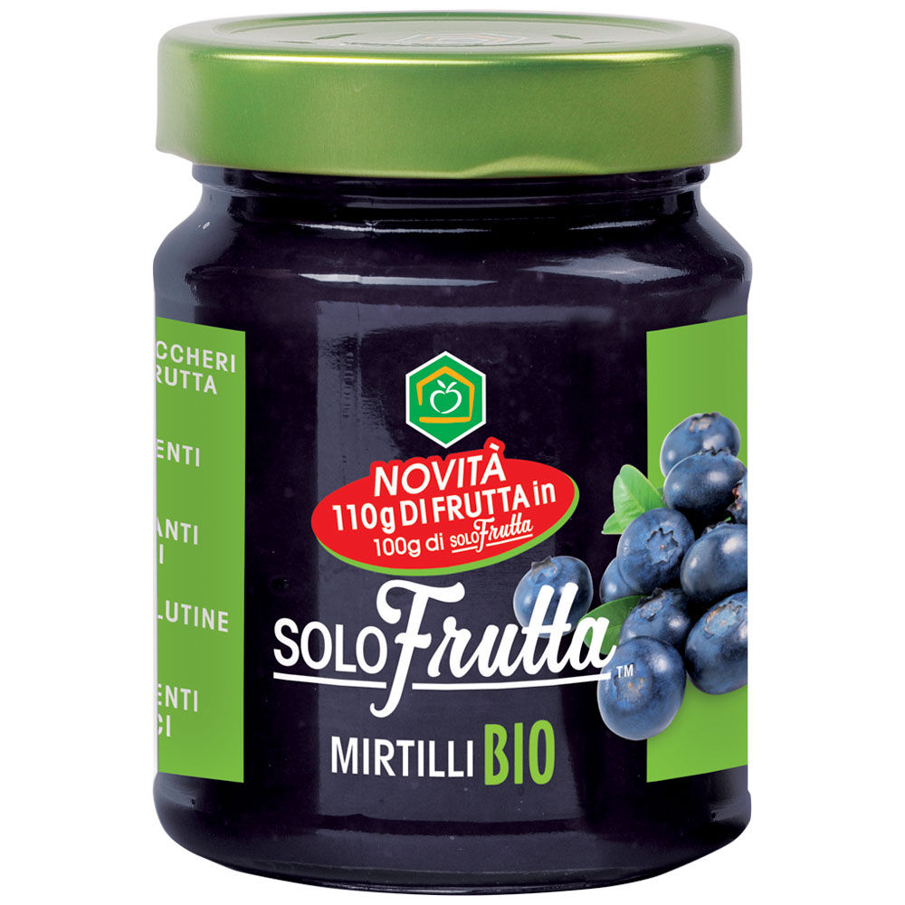 Solofrutta mirtilli 100% bio apicoltura casentinese g 295 - Immagine 01