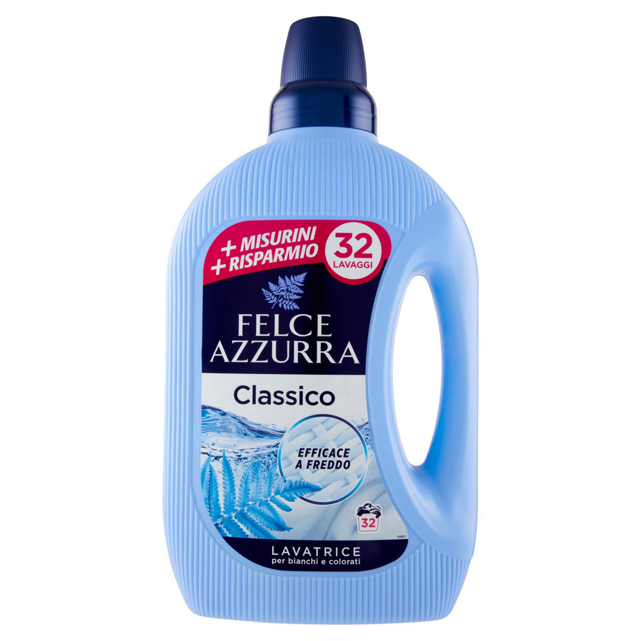 Detersivo lavatrice felce azzurra classico 32 lavaggi  1.595 l.