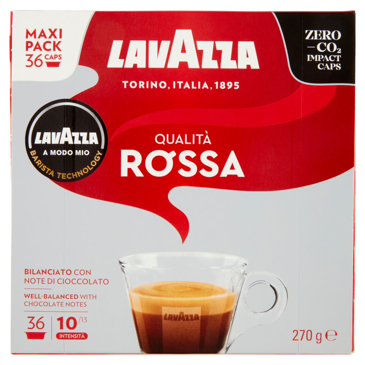 Caffè in capsule qualità rossa 36 pz - Immagine 01