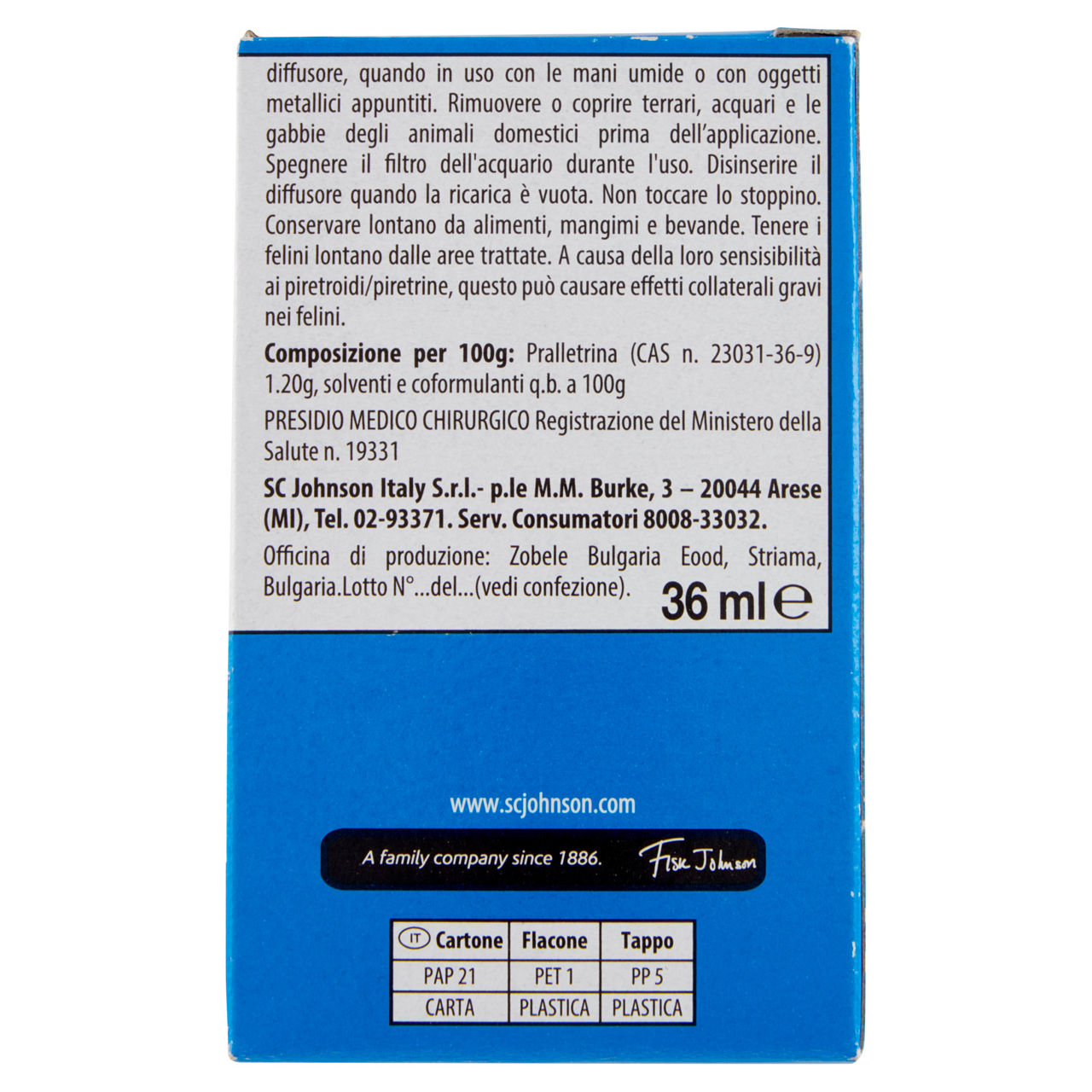 Ricarica liquido raid 60 notti ml 36 pz. 1 - Immagine 51
