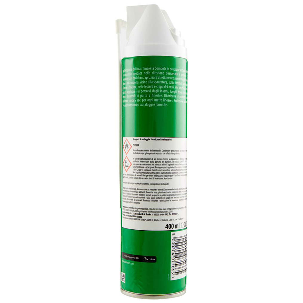 Insetticida spray contro scarafaggi e formiche extra precision 400 ml - Immagine 21