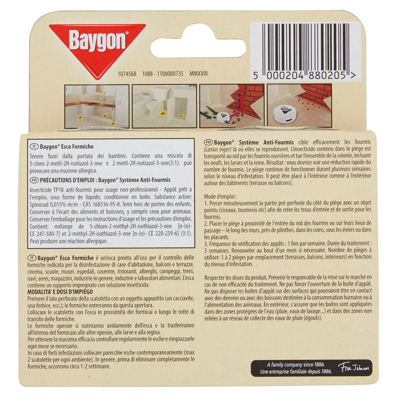 ESCA FORMICHE BAYGON KITCHEN DEFENSE PZ1 - Immagine 21