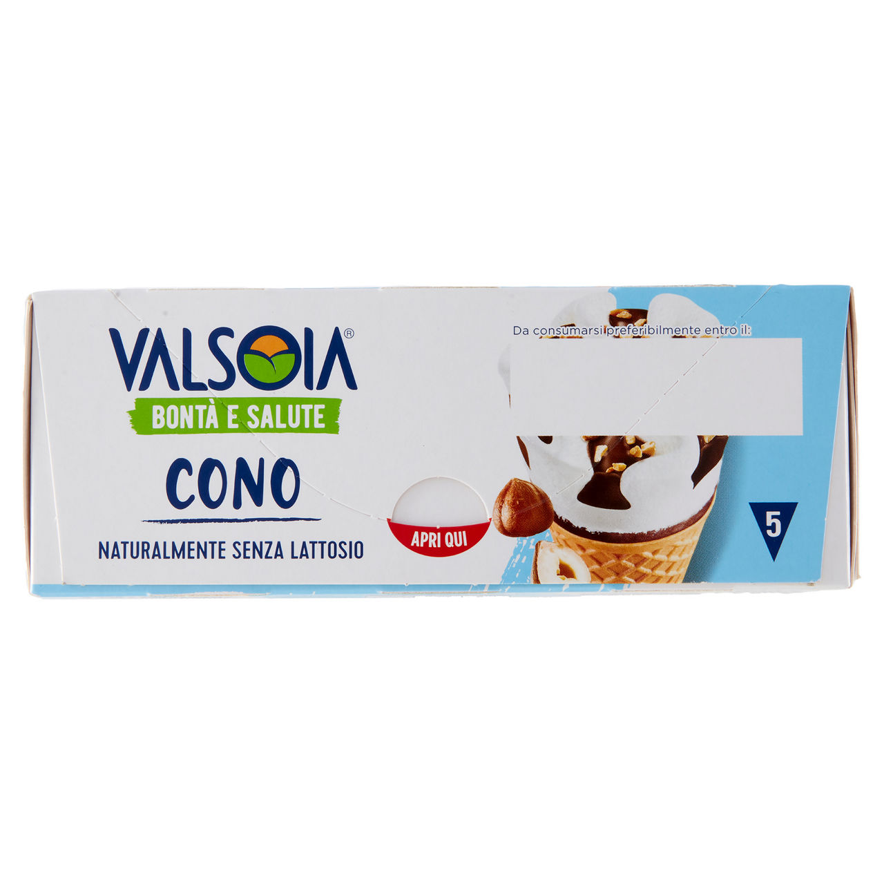 Cono gelato vegetale variegato al caccao con nocciole 375 - Immagine 31