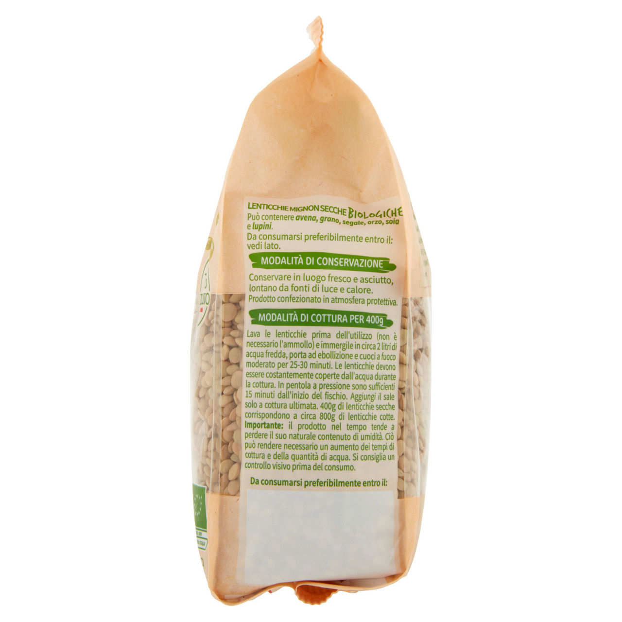 Lenticchie mignon bio 400 gr - Immagine 171
