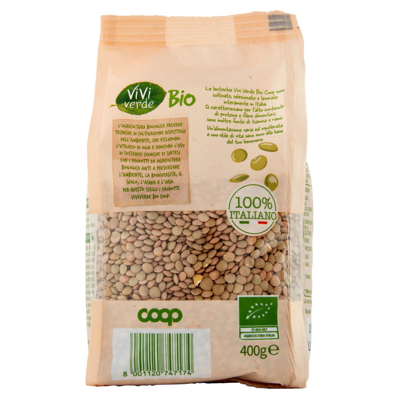 Lenticchie mignon bio 400 gr - Immagine 191