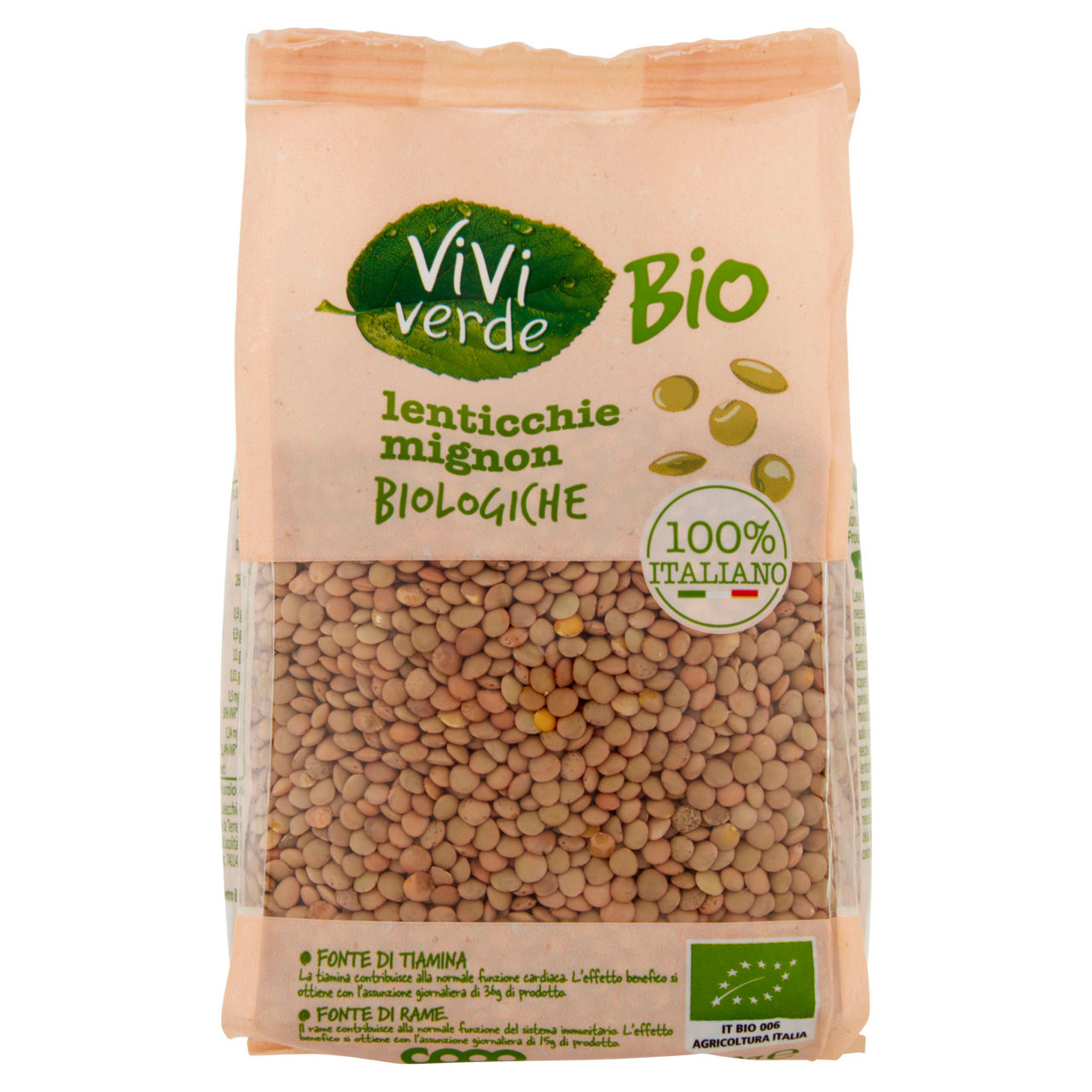 Lenticchie mignon bio 400 gr - Immagine 21