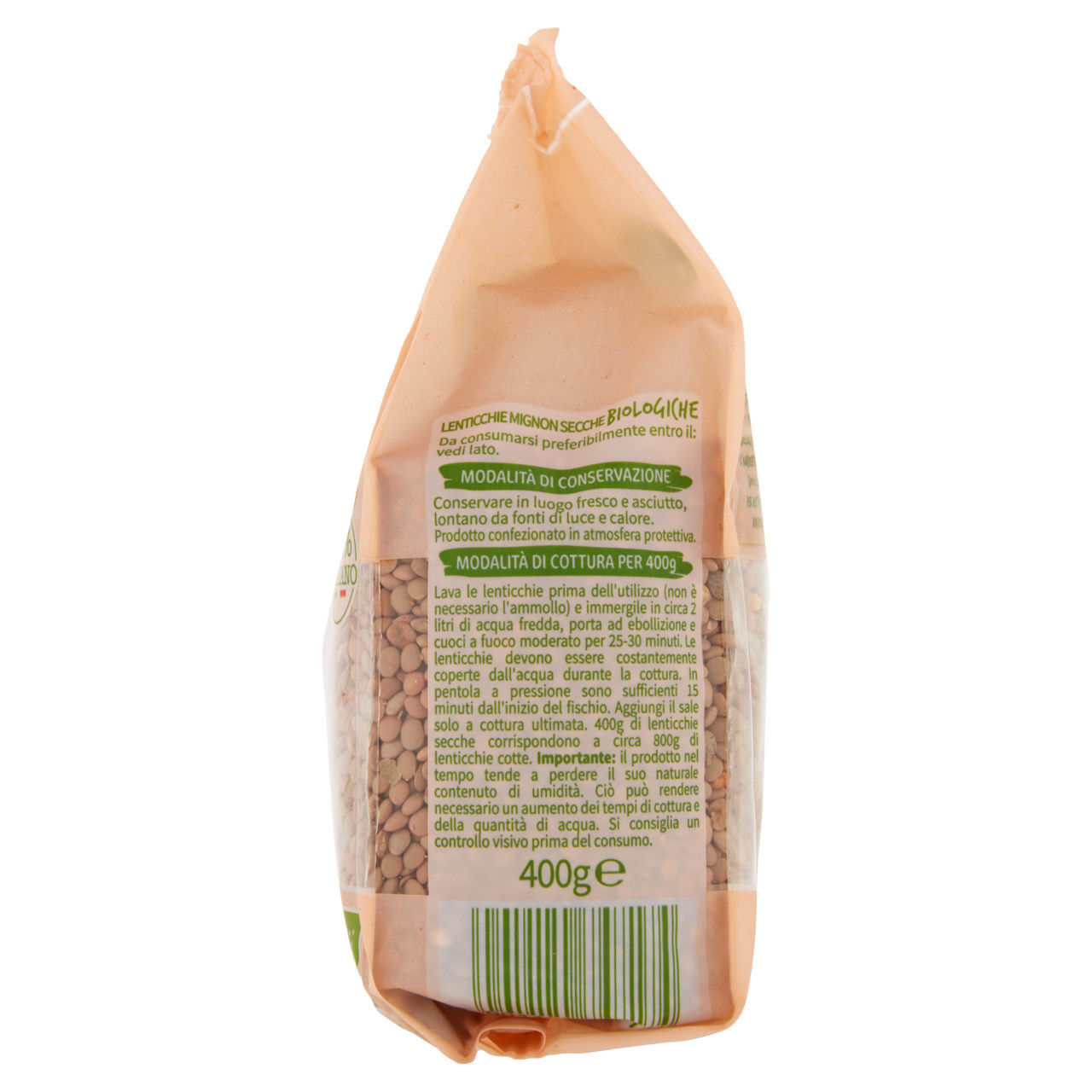 Lenticchie mignon bio 400 gr - Immagine 111