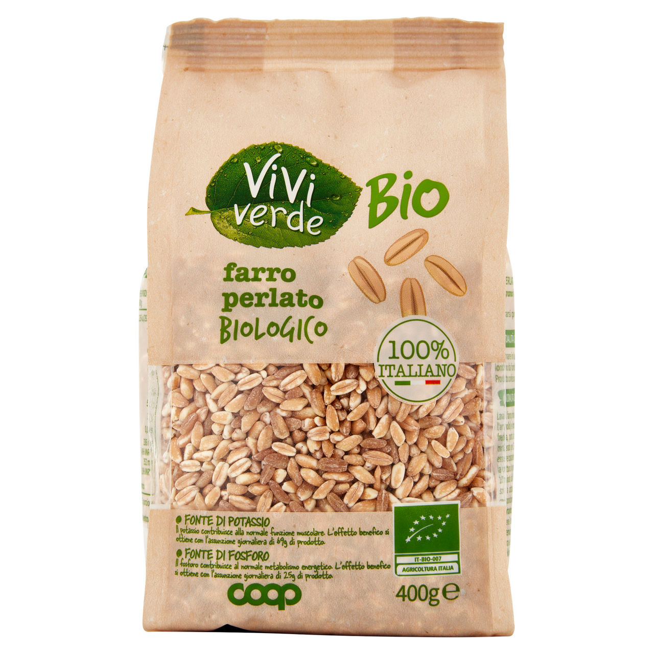 Farro perlato bio 400 gr - Immagine 11