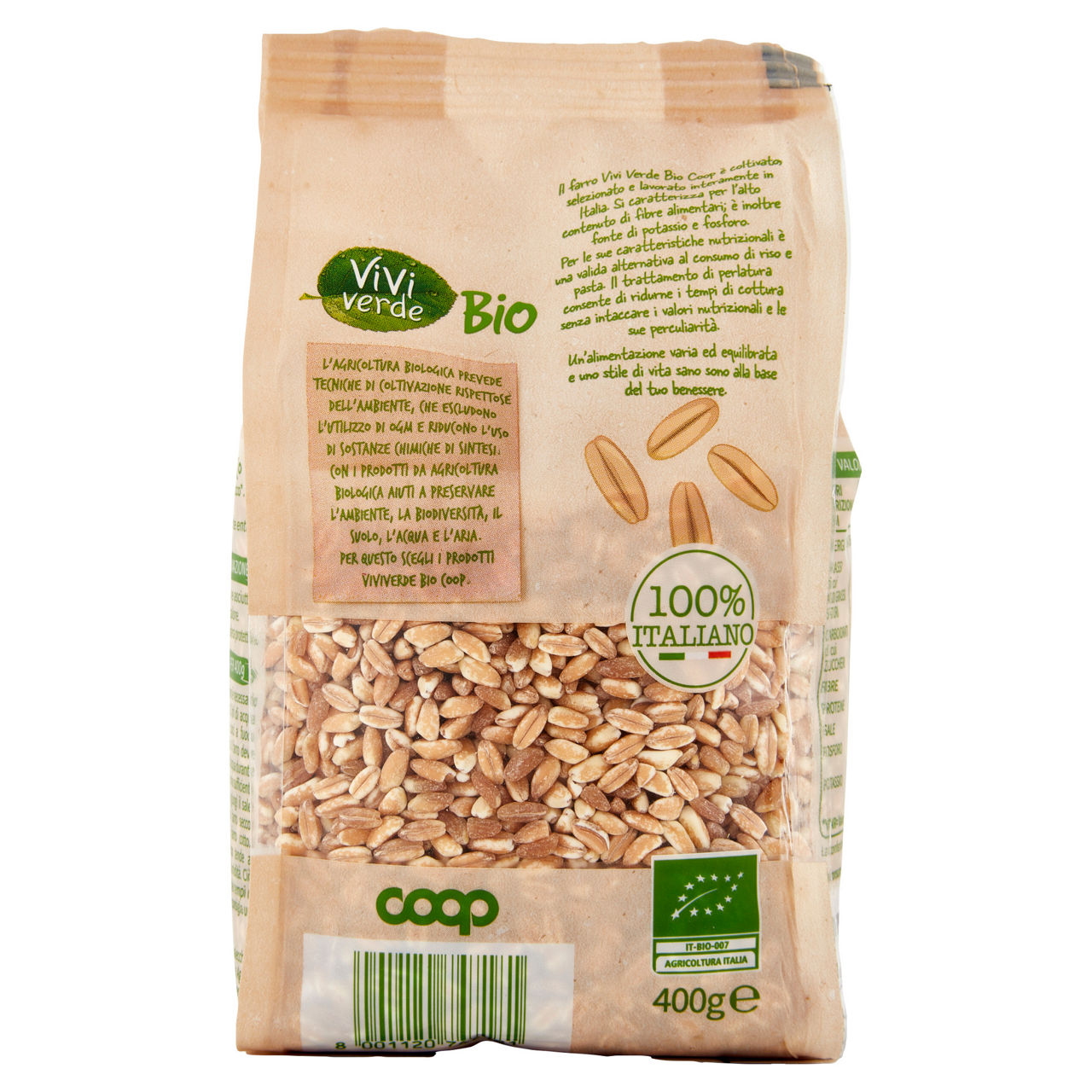 Farro perlato bio 400 gr - Immagine 51