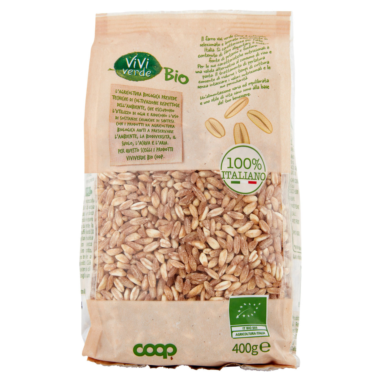 Farro perlato bio 400 gr - Immagine 91