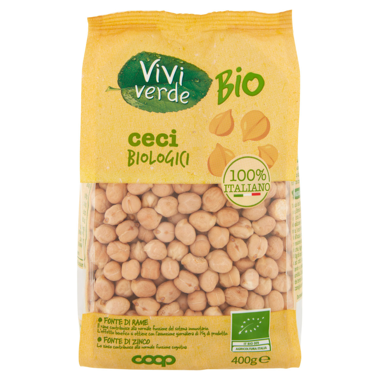 Ceci bio 400 gr - Immagine 01