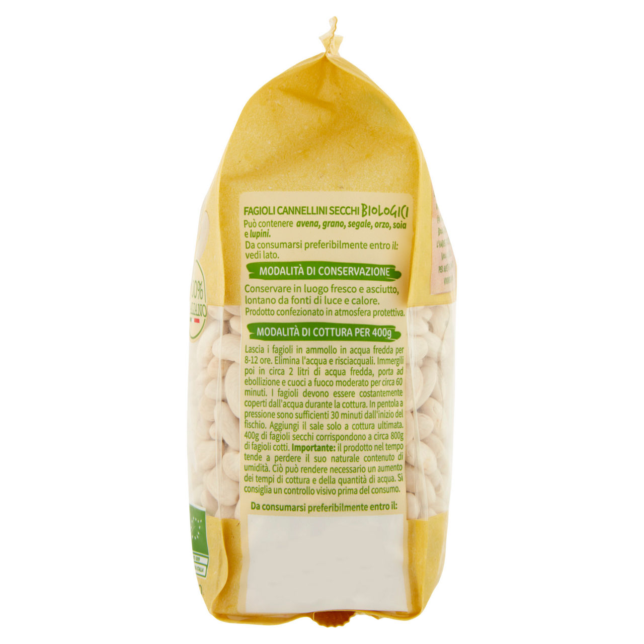 Fagioli cannellini bio 400 gr - Immagine 21