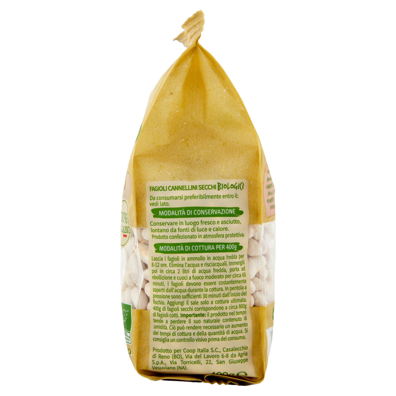 Fagioli cannellini bio 400 gr - Immagine 81