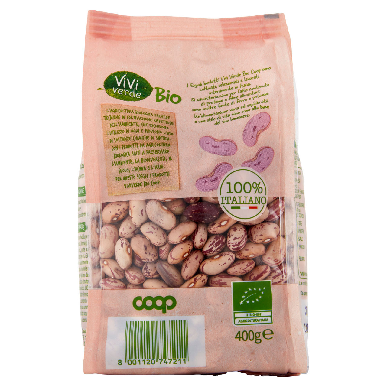 Fagioli borlotti bio 400 gr - Immagine 121