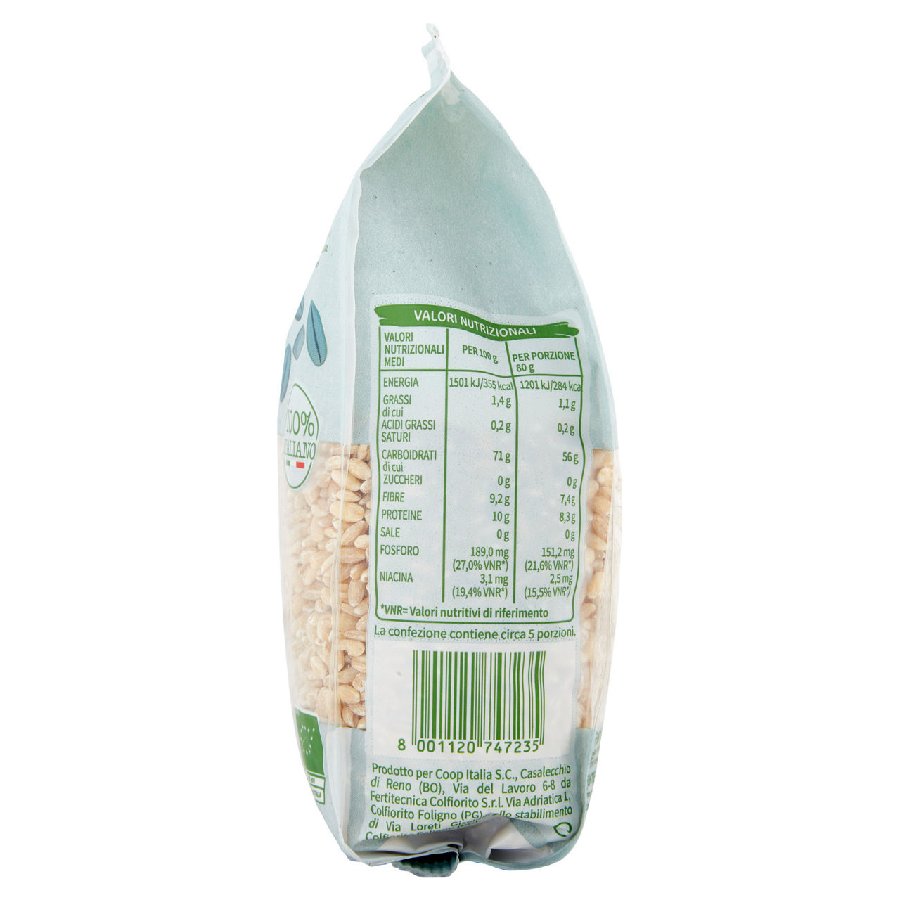 Orzo perlato bio 400 gr - Immagine 131