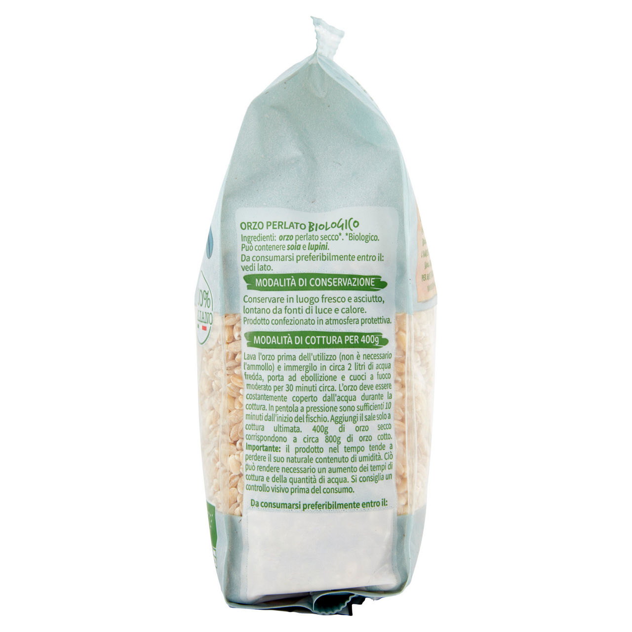 Orzo perlato bio 400 gr - Immagine 81