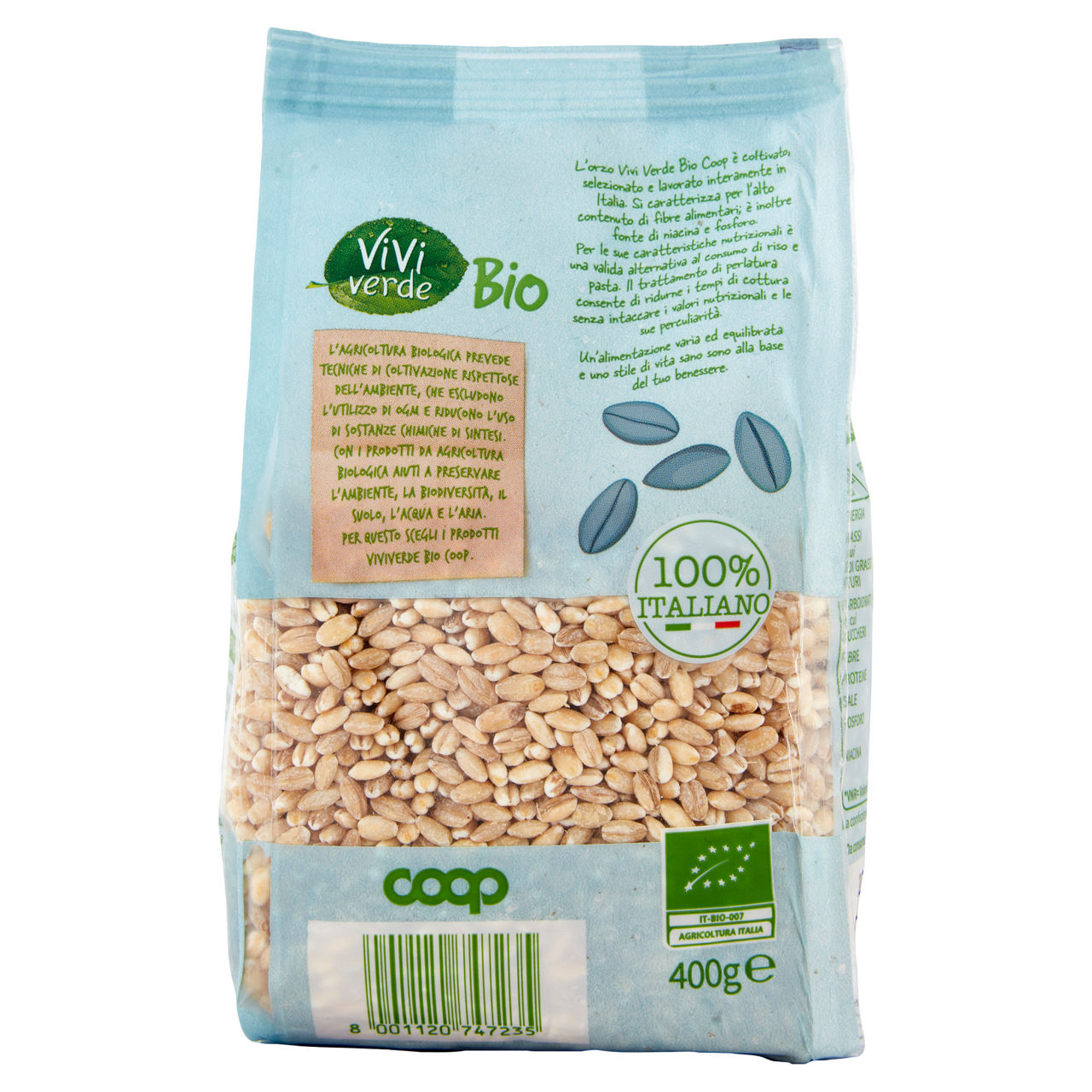 Orzo perlato bio 400 gr - Immagine 41