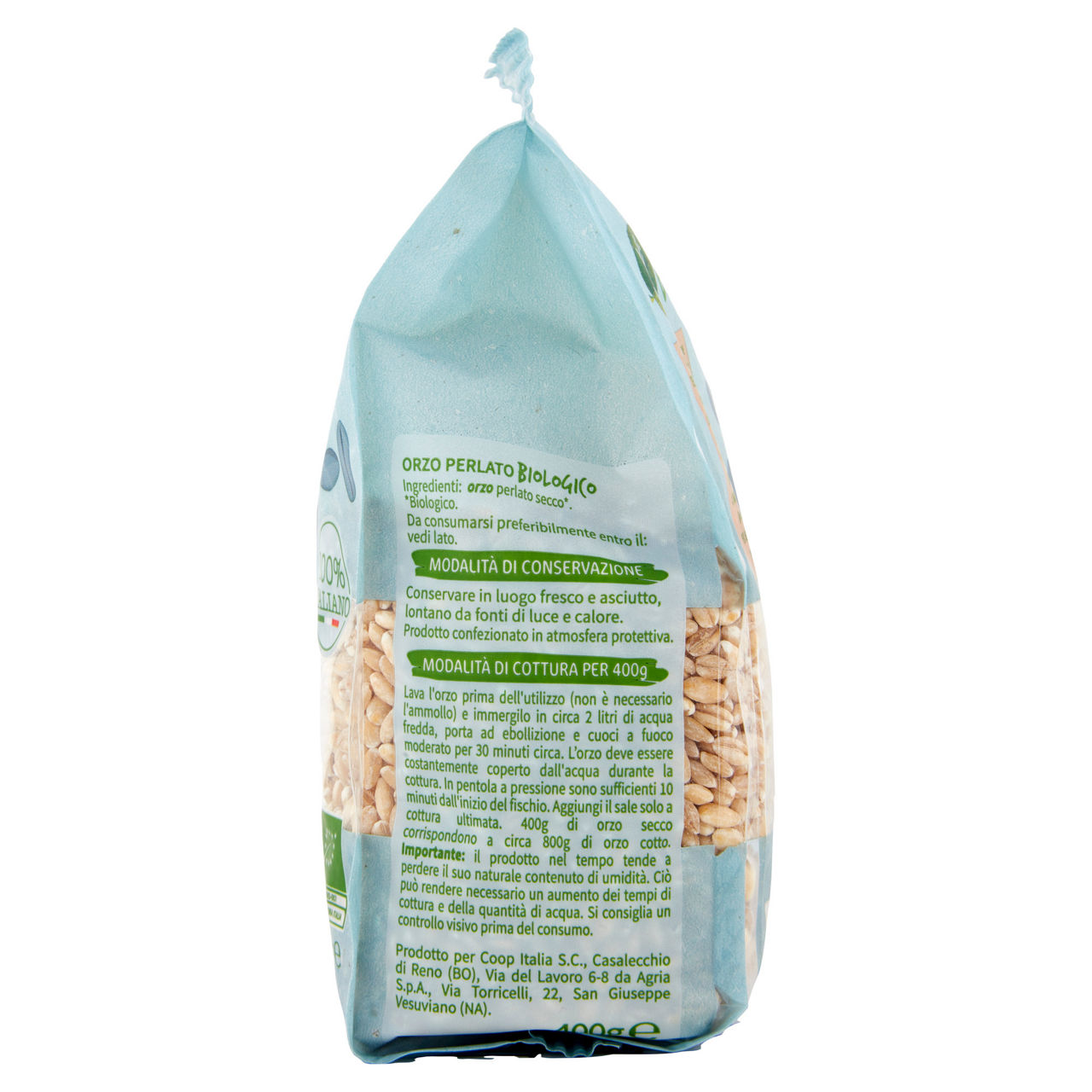 Orzo perlato bio 400 gr - Immagine 121