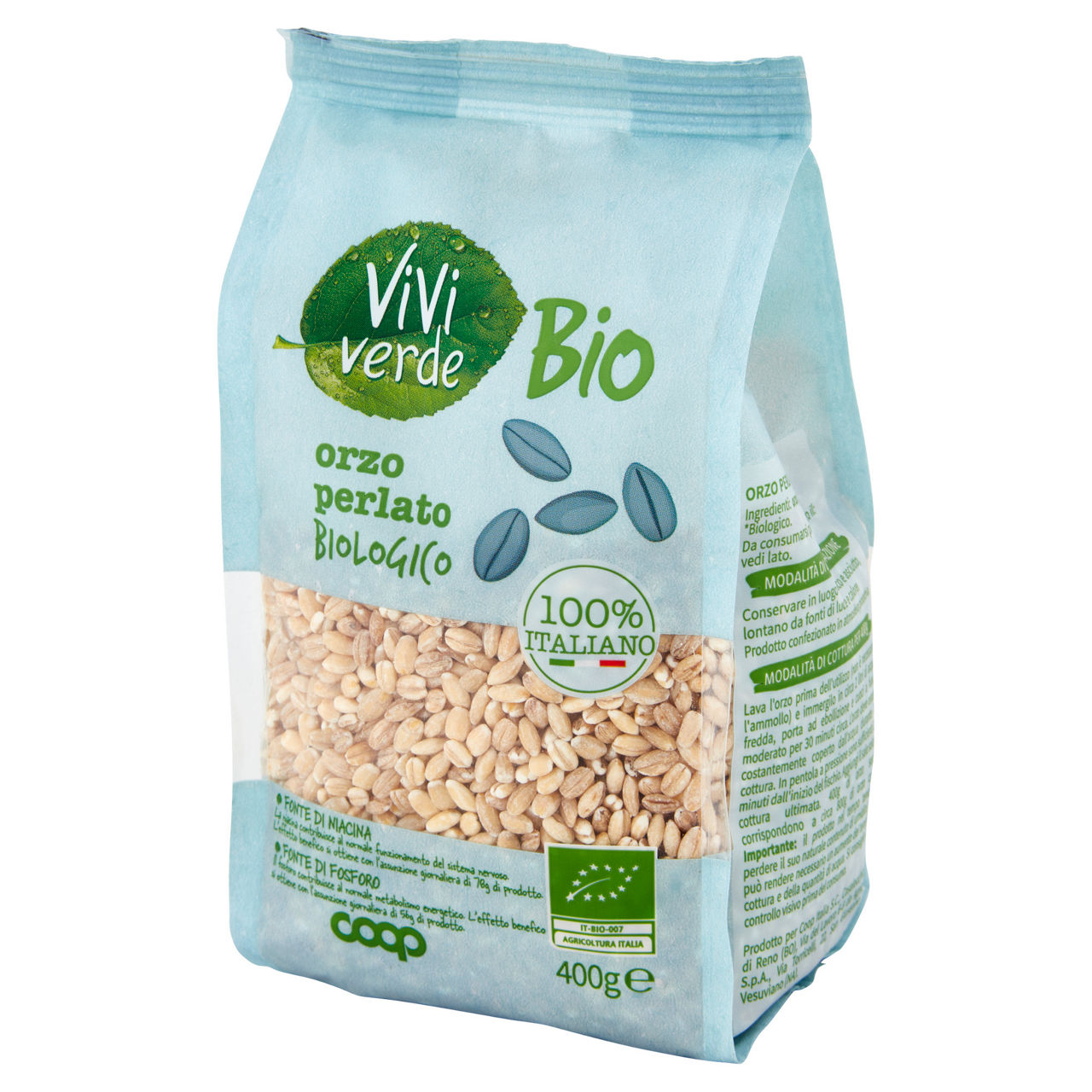 Orzo perlato bio 400 gr - Immagine 21