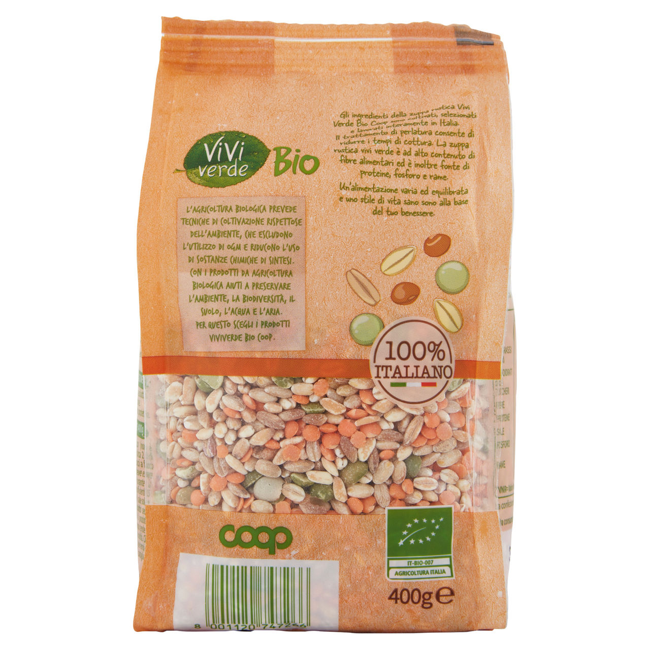 Zuppa rustica bio 400 gr - Immagine 131