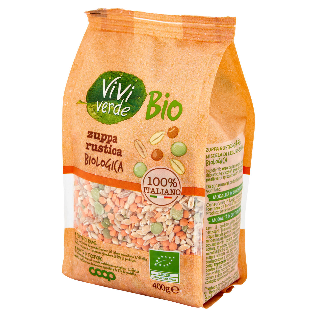 Zuppa rustica bio 400 gr - Immagine 121
