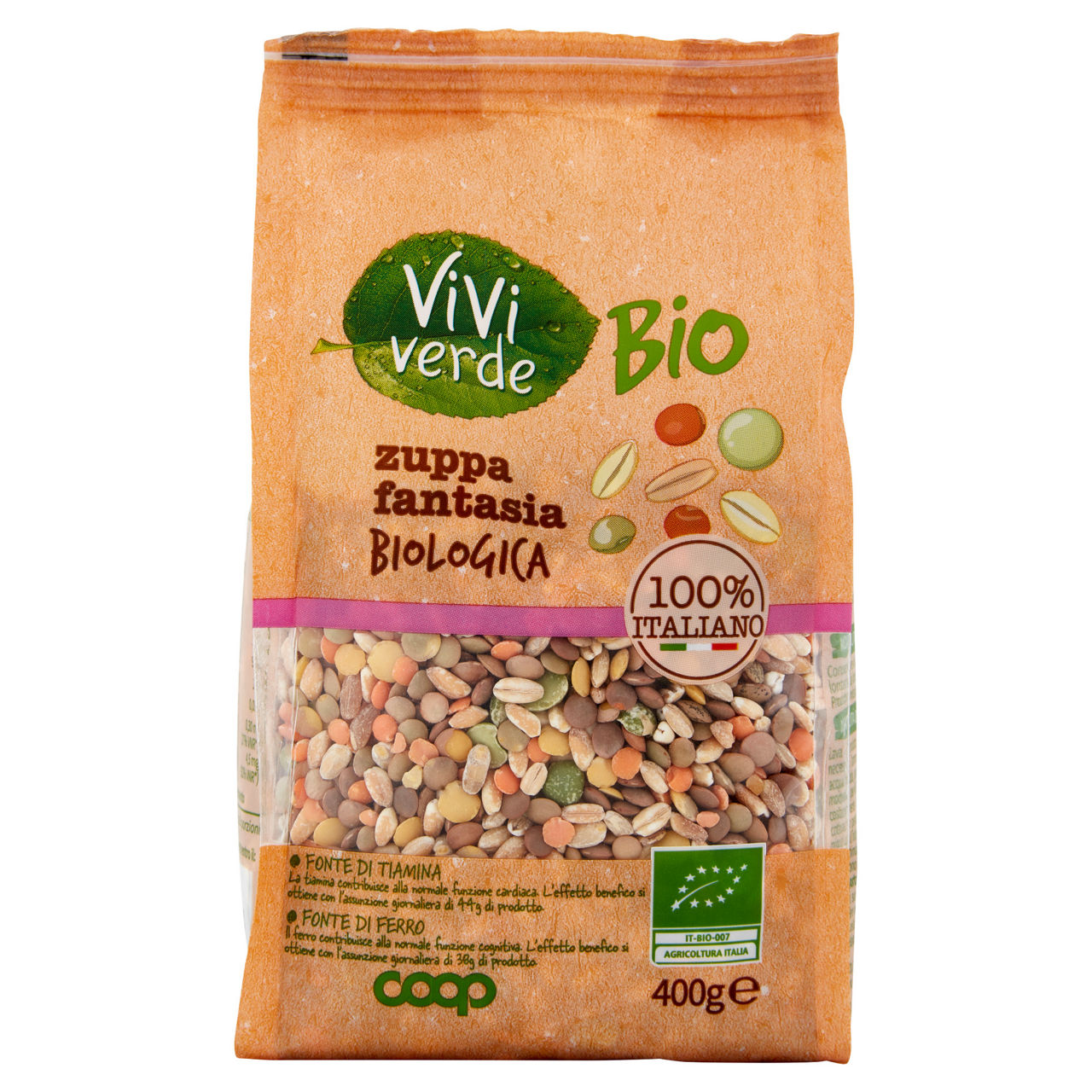 Zuppa fantasia bio 400 gr
